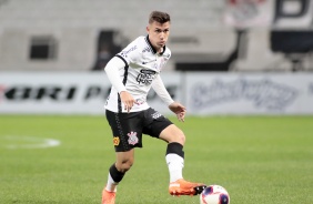 Lucas Piton durante jogo contra o Ituano, na Neo Química Arena, pelo Ituano