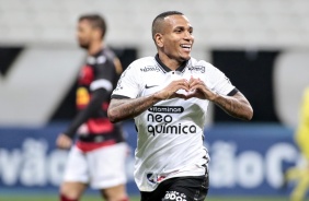 Otero anotou o primeiro gol do Corinthians, na Neo Química Arena, contra o Ituano