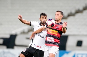 Camacho no jogo entre Corinthians e Ituano, pelo Paulistão, na Neo Química Arena
