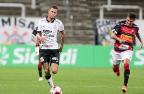 João Victor no jogo entre Corinthians e Ituano, pelo Paulistão, na Neo Química Arena