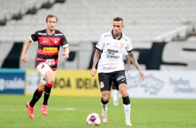 Luan no jogo entre Corinthians e Ituano, pelo Paulistão, na Neo Química Arena