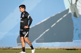 Fagner durante treino preparatrio para jogo contra o River Plate-PR, pela Sul-Americana