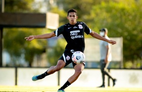 Fessin durante treino preparatrio para jogo contra o River Plate-PR, pela Sul-Americana