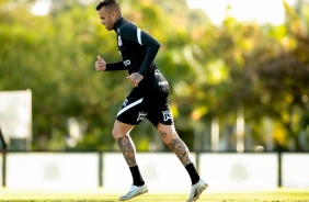 Luan durante treino preparatrio para jogo contra o River Plate-PR, pela Sul-Americana