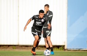 Mandaca durante treino preparatrio para jogo contra o River Plate-PR, pela Sul-Americana