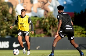 Otero durante treino preparatrio para jogo contra o River Plate-PR, pela Sul-Americana