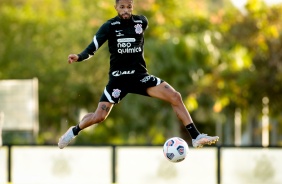 Vitinho durante treino preparatrio para jogo contra o River Plate-PR, pela Sul-Americana