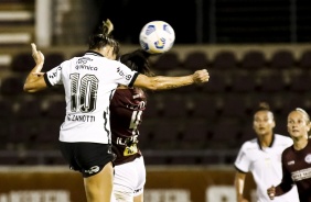 Gabi Zanotti no jogo entre Corinthians e Ferroviria, pelo Brasileiro Feminino
