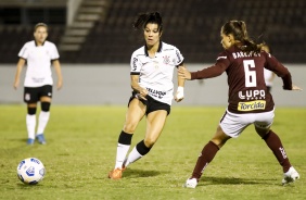 Paulinha em partida entre Corinthians e Ferroviria, pelo Campeonato Brasileiro Feminino