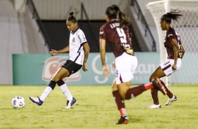 Poliana em partida entre Corinthians e Ferroviria, pelo Campeonato Brasileiro Feminino