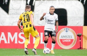 Otero na partida entre Corinthians e Peñarol, pela Copa Sul-Americana, na Neo Química Arena