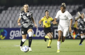 Giovanna Crivelari na derrota para o Santos, pelo Campeonato Brasileiro Feminino