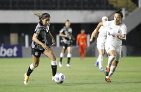 Katiuscia na derrota para o Santos, pelo Campeonato Brasileiro Feminino