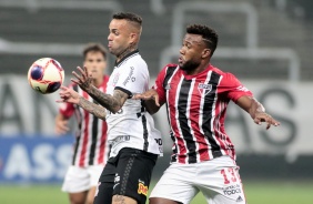 Luan na partida entre Corinthians e So Paulo na Neo Qumica Arena, pelo Paulisto