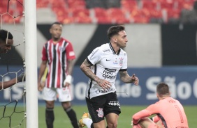 Mosquito marcou o segundo gol do Corinthians, contra o São Paulo, pelo Paulistão