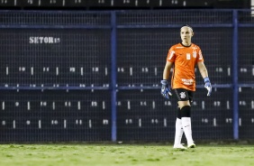 Crivelari jogou no gol durante partida contra o Botaogo, pelo Brasileiro Feminino