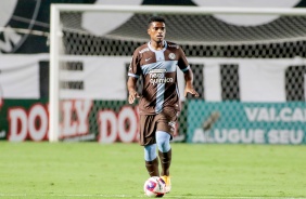Jemerson durante jogo contra o Santos, pelo Campeonato Paulista 2021