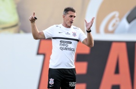 Mancini durante treino do Corinthians em La Videna, CT da Seleo Peruana de Futebol, em Lima