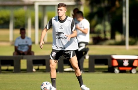 Piton no treino preparatrio para jogo entre Corinthians e Huancayo, pela Sul-Americana