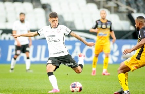 Gabriel Pereira durante partida contra o Novorizontino, pelo Paulisto 2021