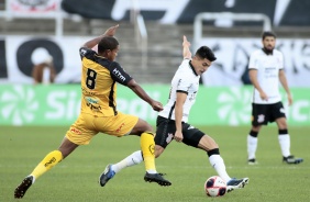 Roni durante partida contra o Novorizontino, pela ltima rodada de grupos do Paulista