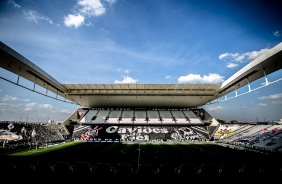 Neo Qumica Arena pronta para receber o jogo entre Corinthians e Inter de Limeira, pelo Paulisto