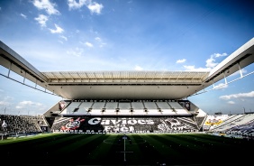 Neo Qumica Arena pronta para receber o jogo entre Corinthians e Inter de Limeira, pelo Paulisto