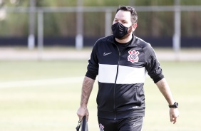 Primeiro treino de Tarcsio Pugliese no comando do Corinthians Sub-20