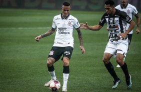 Luan durante jogo contra a Inter de Limeira, pelas quartas de final do Campeonato Paulista 2021