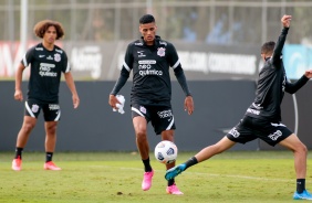 Rodrigo Varanda durante treino do Corinthians no CT Dr. Joaquim Grava