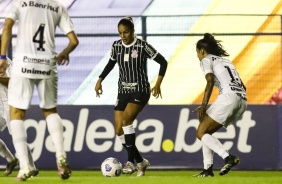 Gabi Nunes durante partida contra o Grmio, pelo Brasileiro Feminino