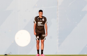 Rodrigo Varanda durante treino do Corinthians no CT Dr. Joaquim Grava