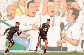 Rodrigo Varanda durante treino do Corinthians no CT Dr. Joaquim Grava