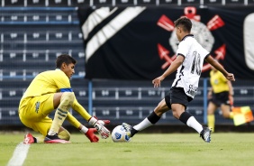 Pedro Henrique durante partida contra o Fortaleza, pelo Brasileiro Sub-17