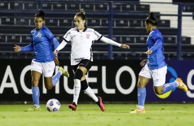 Gabi Portilho durante partida entre Corinthians e Real Braslia, pelo Brasileiro Feminino