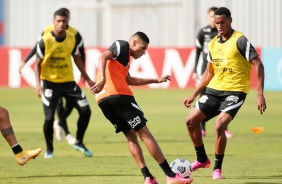 Rodrigo Varanda durante treino do Corinthians no CT Dr. Joaquim Grava