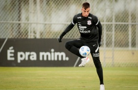 Donelli durante ltimo treino do Corinthians antes da estreia pelo Brasileiro 2021