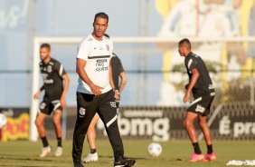 Fernando Lzaro durante treino do Corinthians no CT Dr. Joaquim Grava