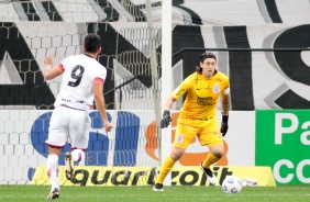 Cssio na estreia do Corinthians no Campeonato Brasileiro 2021, contra o Atltico-MG