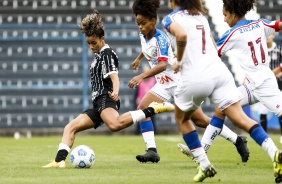 Ingryd durante a partida entre Corinthians e Bahia, pelo Brasileirão Feminino