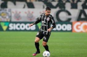 Lateral Fagner na estreia do Corinthians no Campeonato Brasileiro 2021, contra o Atltico-MG