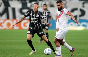 Luan na estreia do Corinthians no Campeonato Brasileiro 2021, contra o Atltico-MG