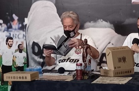 Adilson Monteiro Alves durante evento no Parque So Jorge
