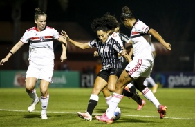 Yasmim durante jogo contra o So Paulo, pelo Brasileiro Feminino, em Cotia