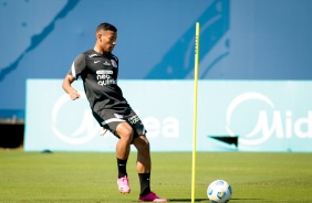 Ruan Oliveira durante o último treino do Corinthians antes do jogo contra o América-MG