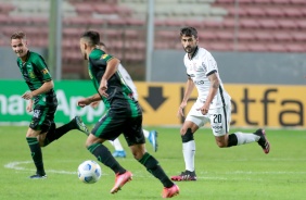 Camacho durante a partida entre Corinthians e Amrica-MG, pelo Brasileiro