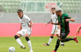 Cantillo durante a partida entre Corinthians e Amrica-MG, pelo Brasileiro