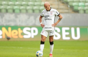 Fbio Santos durante a partida entre Corinthians e Amrica-MG, pelo Brasileiro