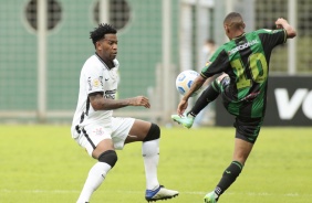 Gil durante a partida entre Corinthians e Amrica-MG, pelo Brasileiro