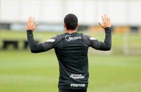 Mandaca no ltimo treino do Corinthians antes do jogo contra o Atltico-GO, pela Copa do Brasil